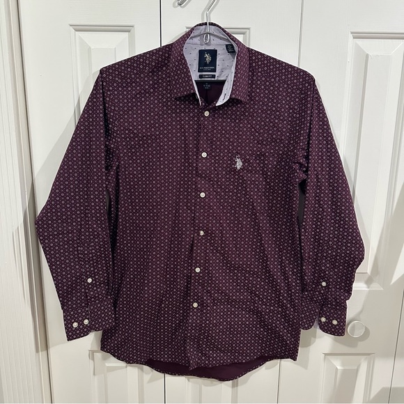 US Polo Assn Button Shirt - Picture 1 of 8